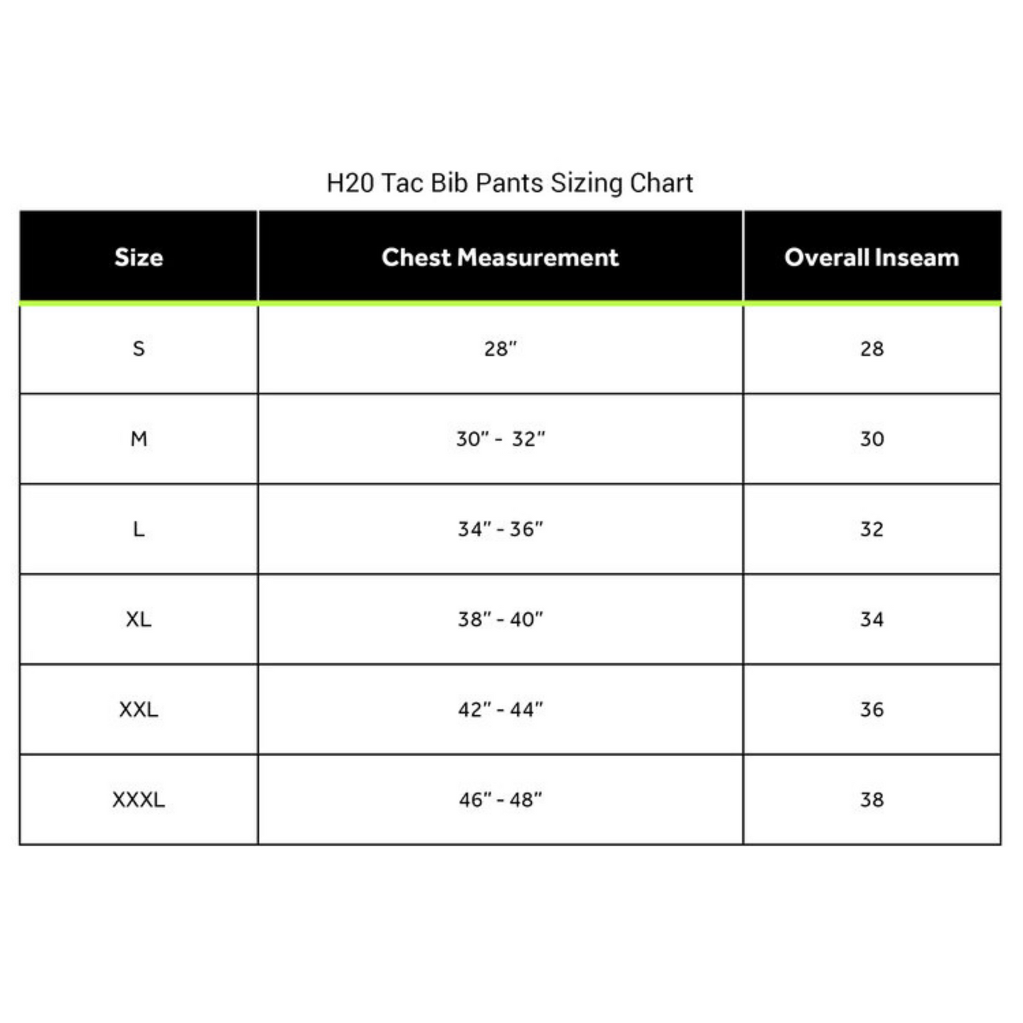 FirstWatch H20 TAC Bib Pants