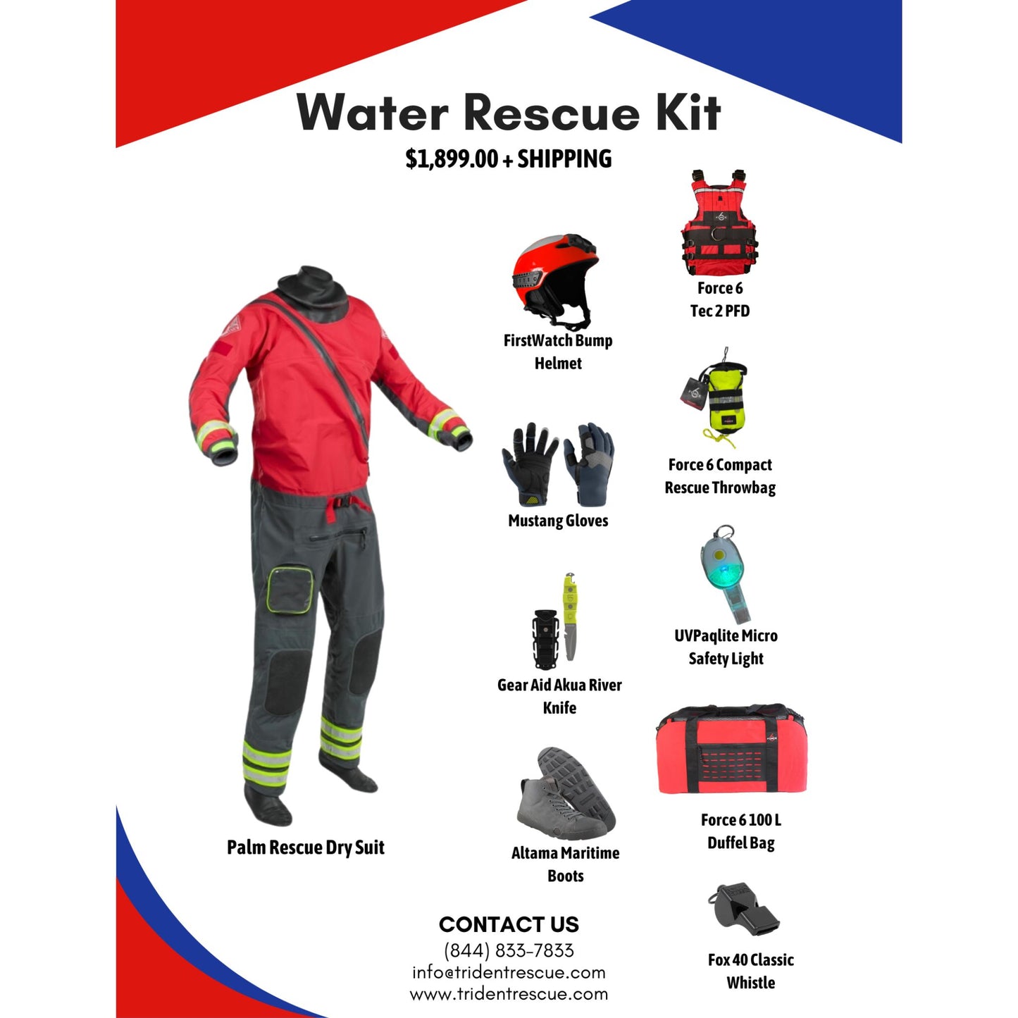 Trident Rescue Water Rescue Kit