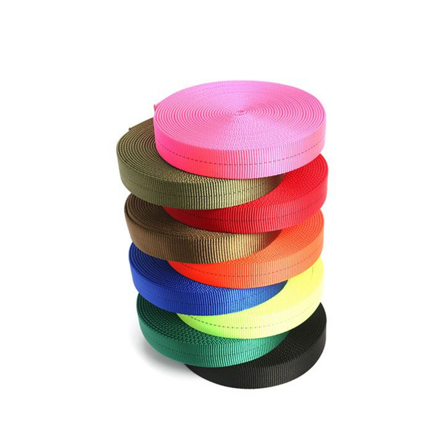 RNR 1" Nylon Tubular Webbing-Cut Length or 300 ft Spool