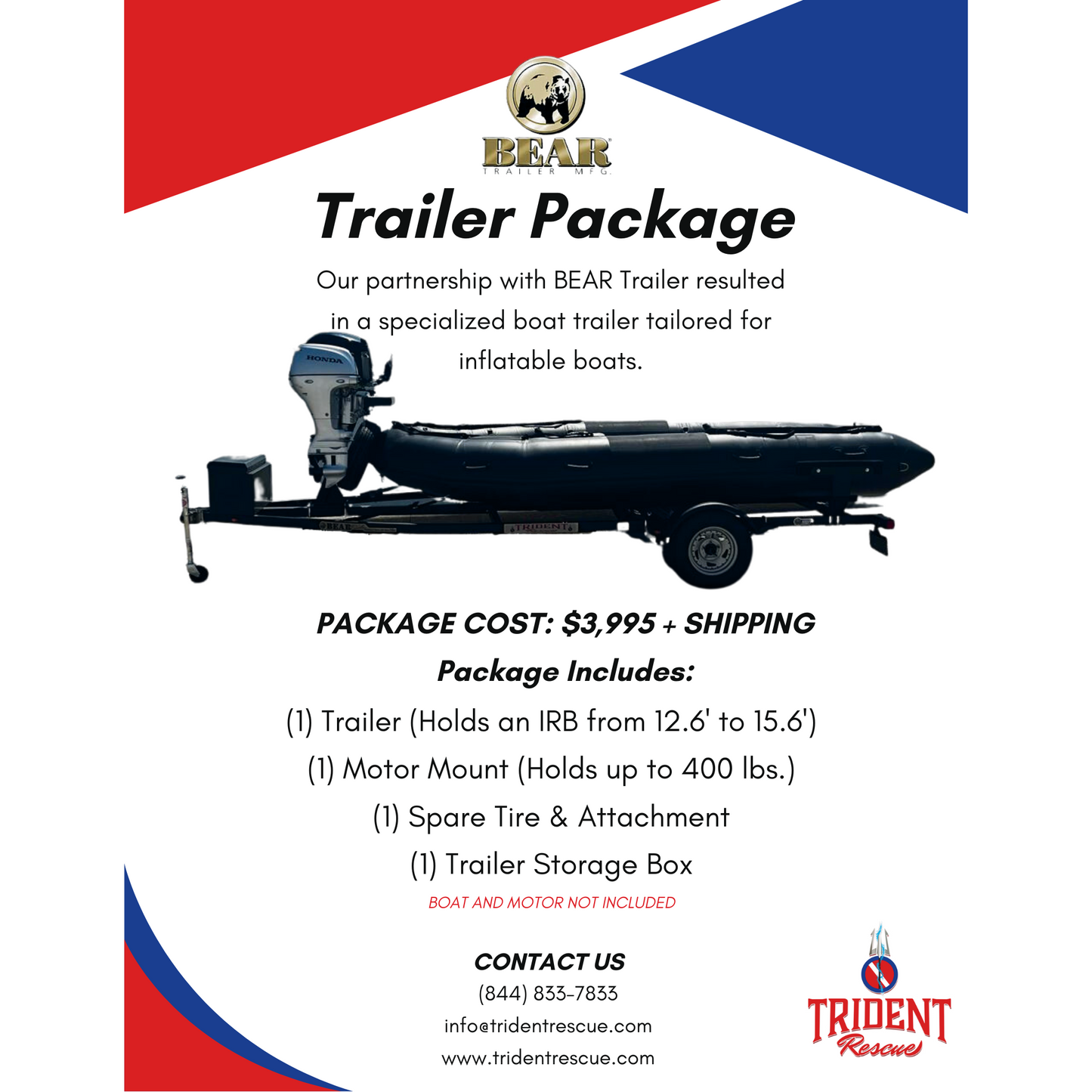 Trident Rescue Trailer Package