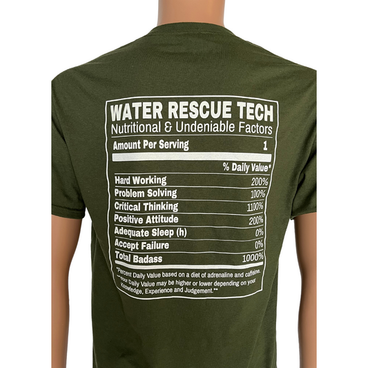 Water Rescue Technician Nutrition T-Shirt