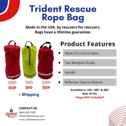 Trident Rescue Rope Bag