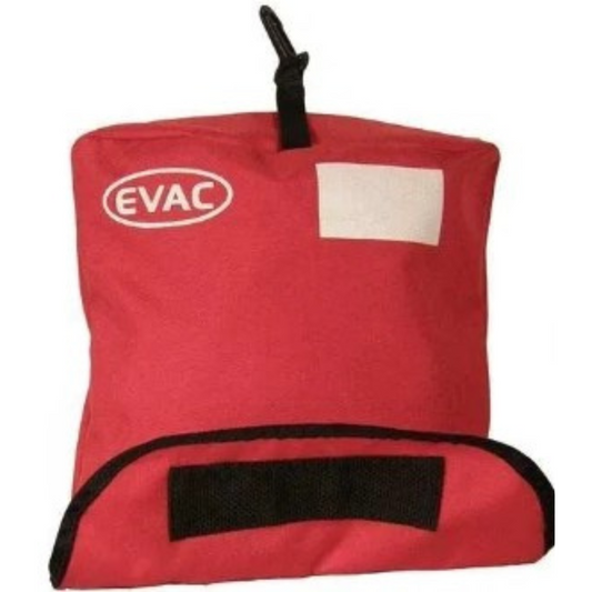 EVAC Air Mask Pak 1 flap w/metal deluxe side thumb release snap hook